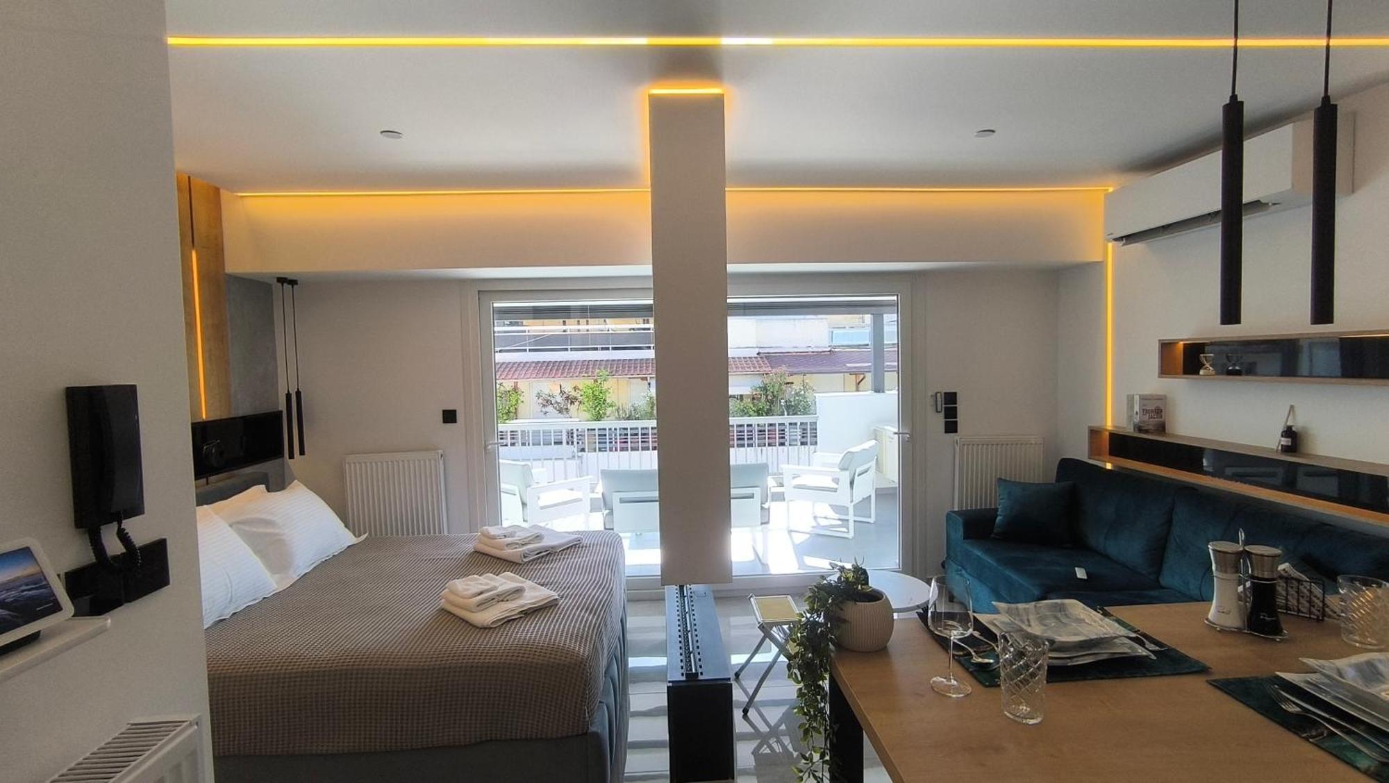Larisa Absolute Suites, Sky View Smart Home Lárissa Exterior foto